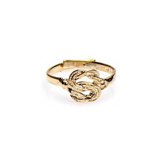 Mattenklopper ring baby goud | Surinaams gouden babyring