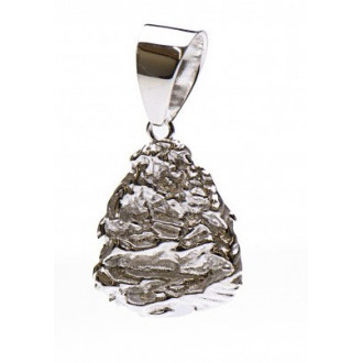 Piet piet hanger | Surinaamse hanger | Piet piet hanger zilver