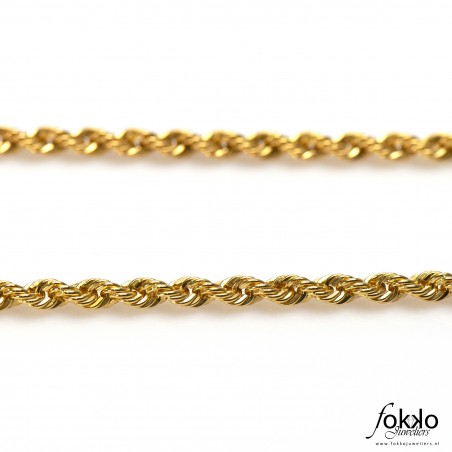 Rope chain bracelet | Rope armband zilver