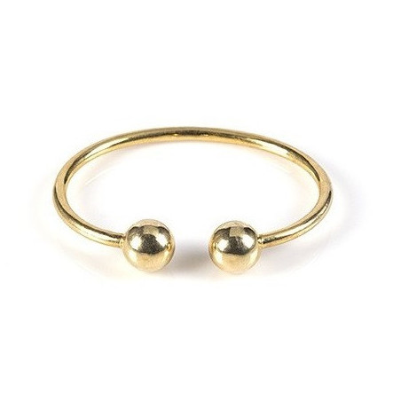 Gouden Surinaamse boei | Surinaamse boei met knoppen | Surinaamse armband