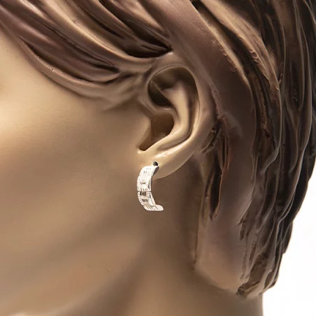 Rolex oorbellen dames en heren | Rolex oorbellen zilver