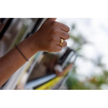 Mattenklopper ring goud | Gouden mattenklopper ring | Surinaamse juwelier