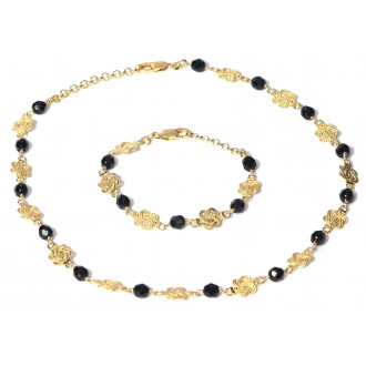 Surinaamse sieraden | Surinaamse mattenklopper ketting en armband