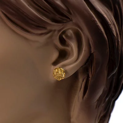 Gouden Surinaamse oorbellen | 18 karaat Surinaams goud | Surinaamse oorbellen | Piet piet oorbellen goud