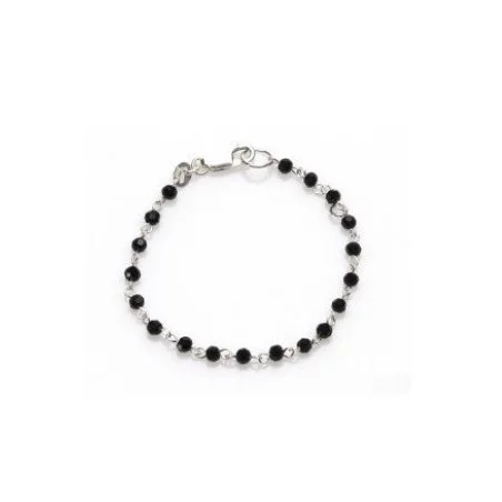 Ogri ai armband | Surinaamse armband zwarte kralen | Boze oog armband surinaams