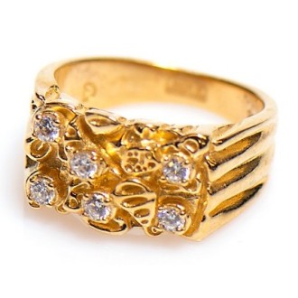 Surinaamse boei ring goud | Surinaams goud 18K | Gouden Surinaamse ring 2
