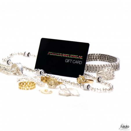 Cadeaukaart Surinaamse sieraden | cadeau Suriname | kado Suriname | Giftcard Suriname | Gift card sieraden