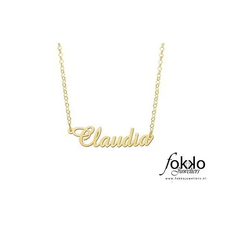 Gouden naamketting sale | Gouden naamketting outlet