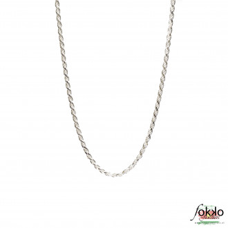 Zilveren koningsketting | Goedkope koningsketting vierkant 2