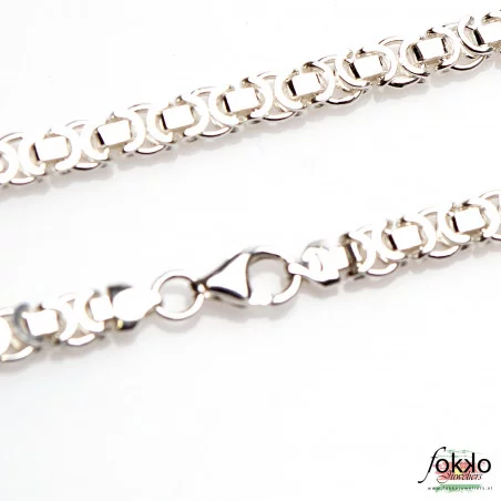 Koningsketting zilver | Surinaamse koningsketting