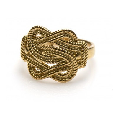 Gouden mattenklopper ring | Surinaamse juwelier | Mattenklopper sieraden