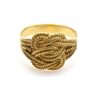 Gouden mattenklopper ring | Surinaams goud | Mattenklopper ring goud