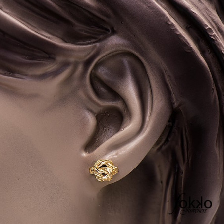 Mattenklopper oorbellen goud | Surinaams goud | Surinaamse juwelier