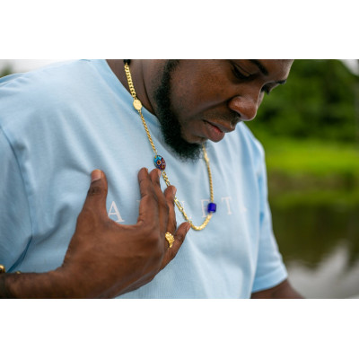 Ala kondre ketting. Surinaamse sieraden. Surinaamse ring.