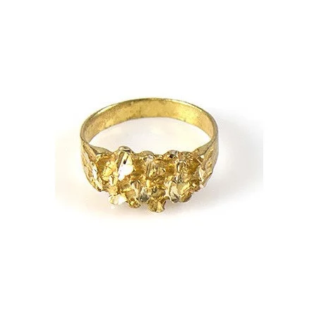 Gouden piet piet ring | Surinaamse gouden ring | Surinaams goud